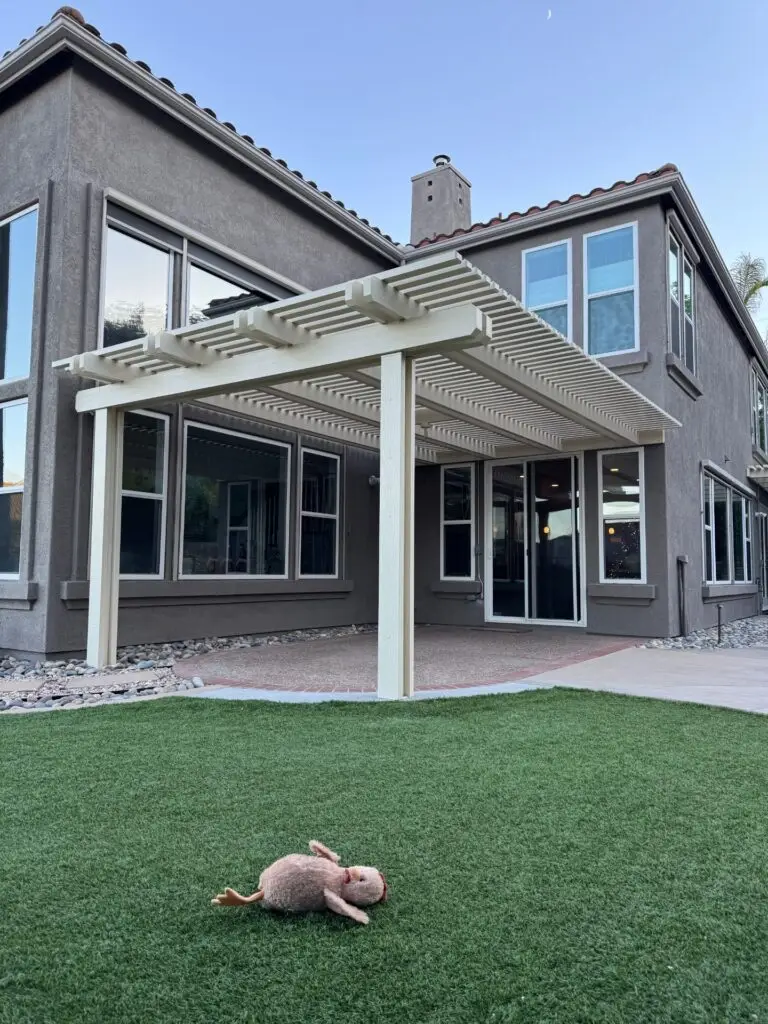 Aluminum Pergola Installation – Poway, CA (5)