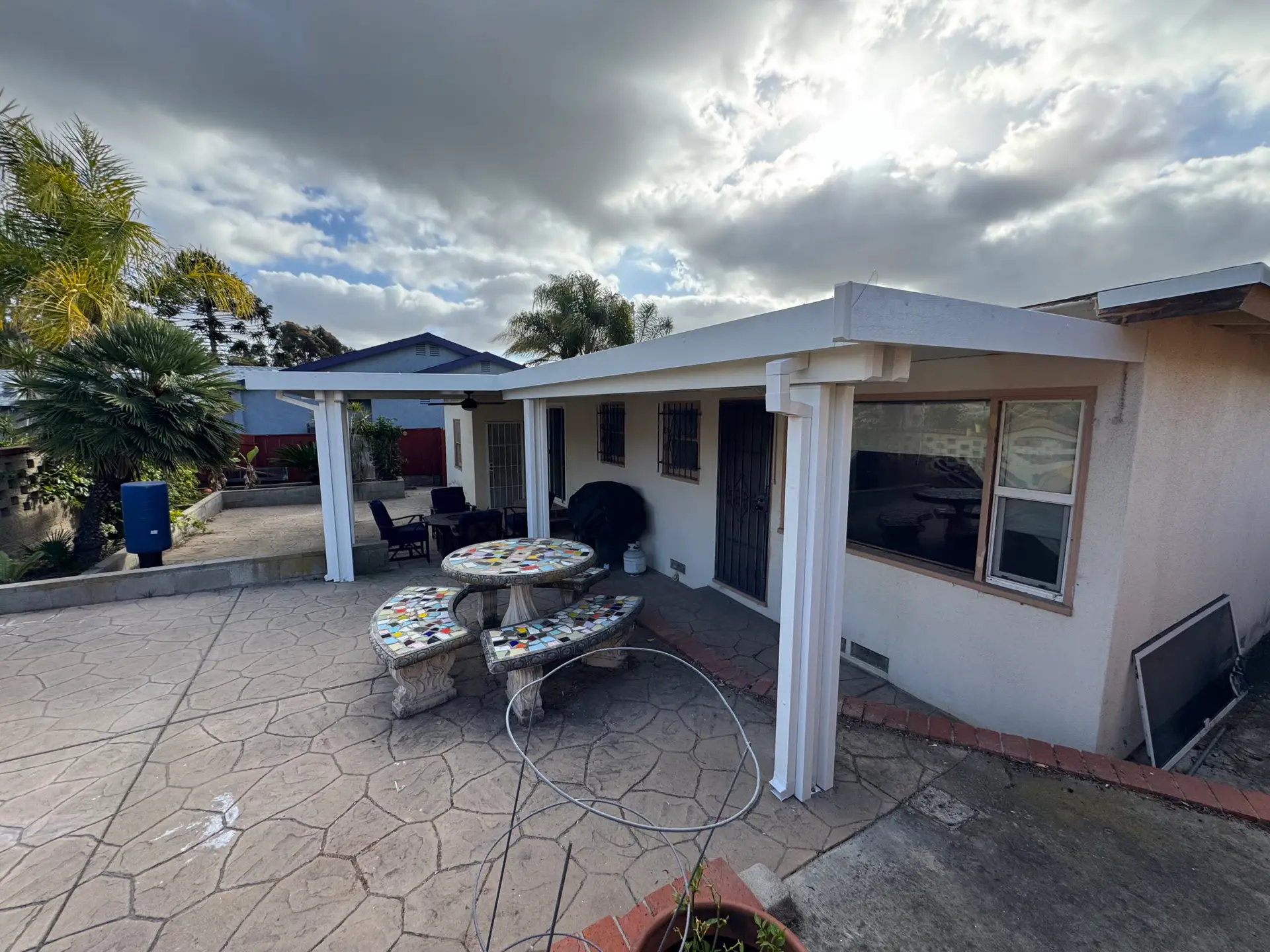 Residential Elitewood Patio Cover Installation in La Mesa, CA 3