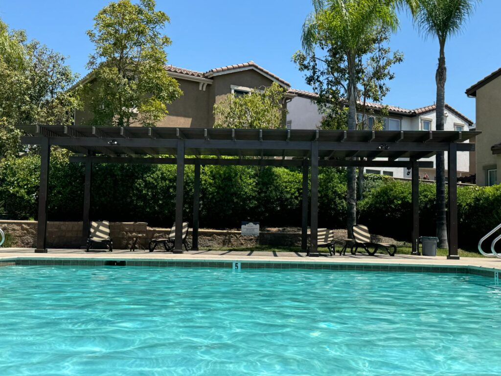 Alumawood Pergola Installation – Santee, CA Southwest Builders 1