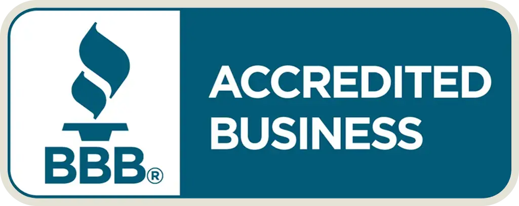 BBB Accredited Business - Most trusted and reliable.