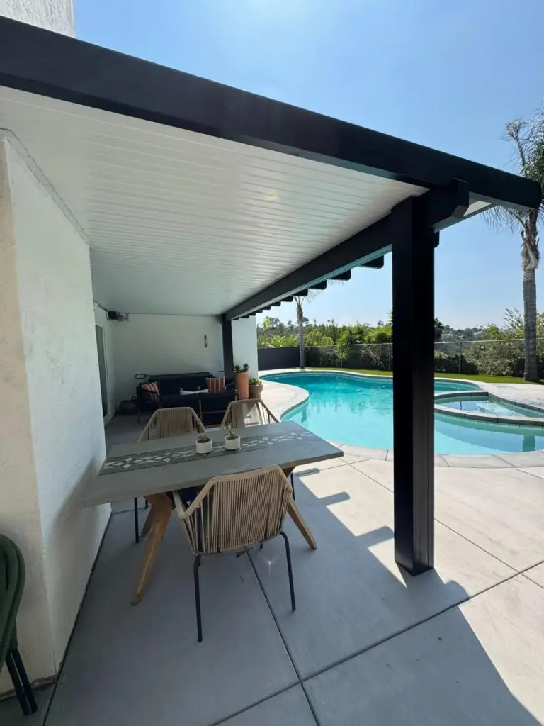 Alumawood Patio Cover Installation in San Diego 2