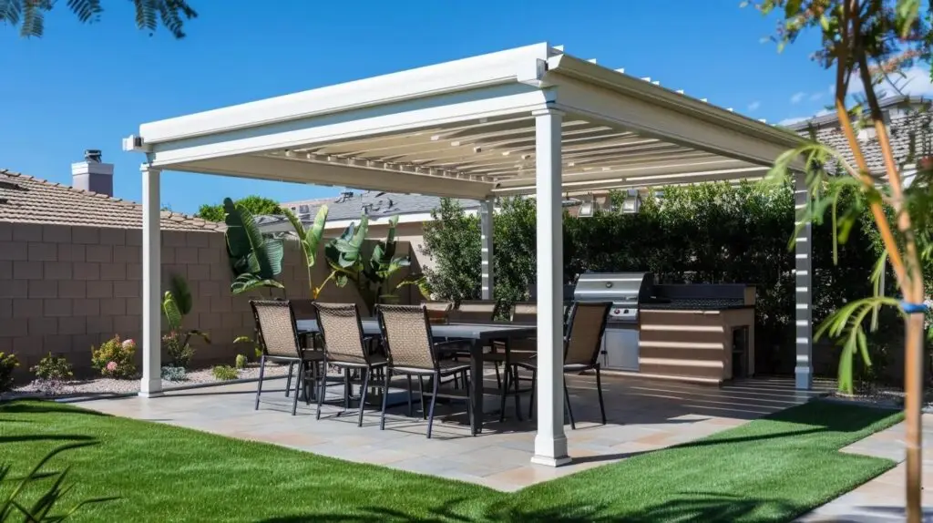 Aluminum Patio Covers for Outdoor Kitchens and Entertainment Spaces