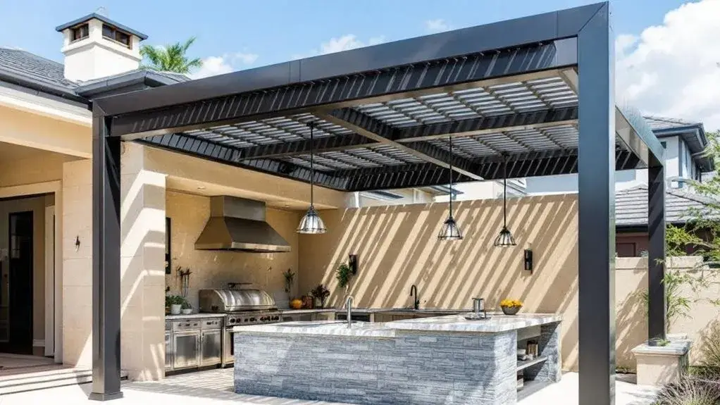 Top Design Ideas for Extruded Aluminum Louvered Pergolas in Modern Homes