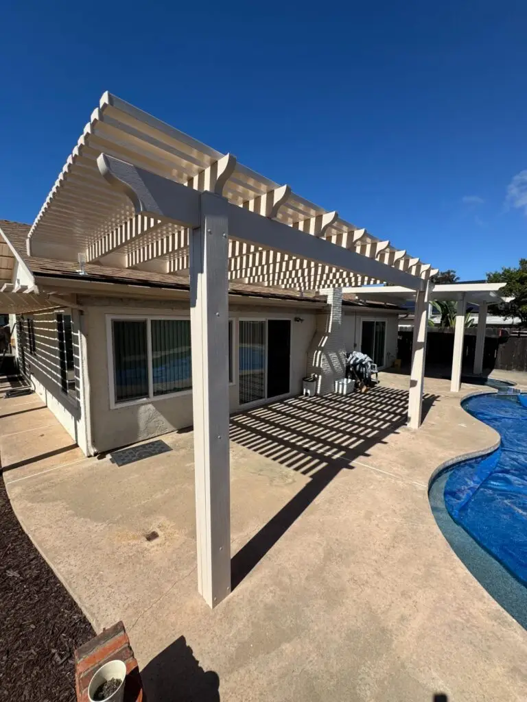 Custom Aluminum Pergolas & Patio Covers in Clairemont Mesa 2