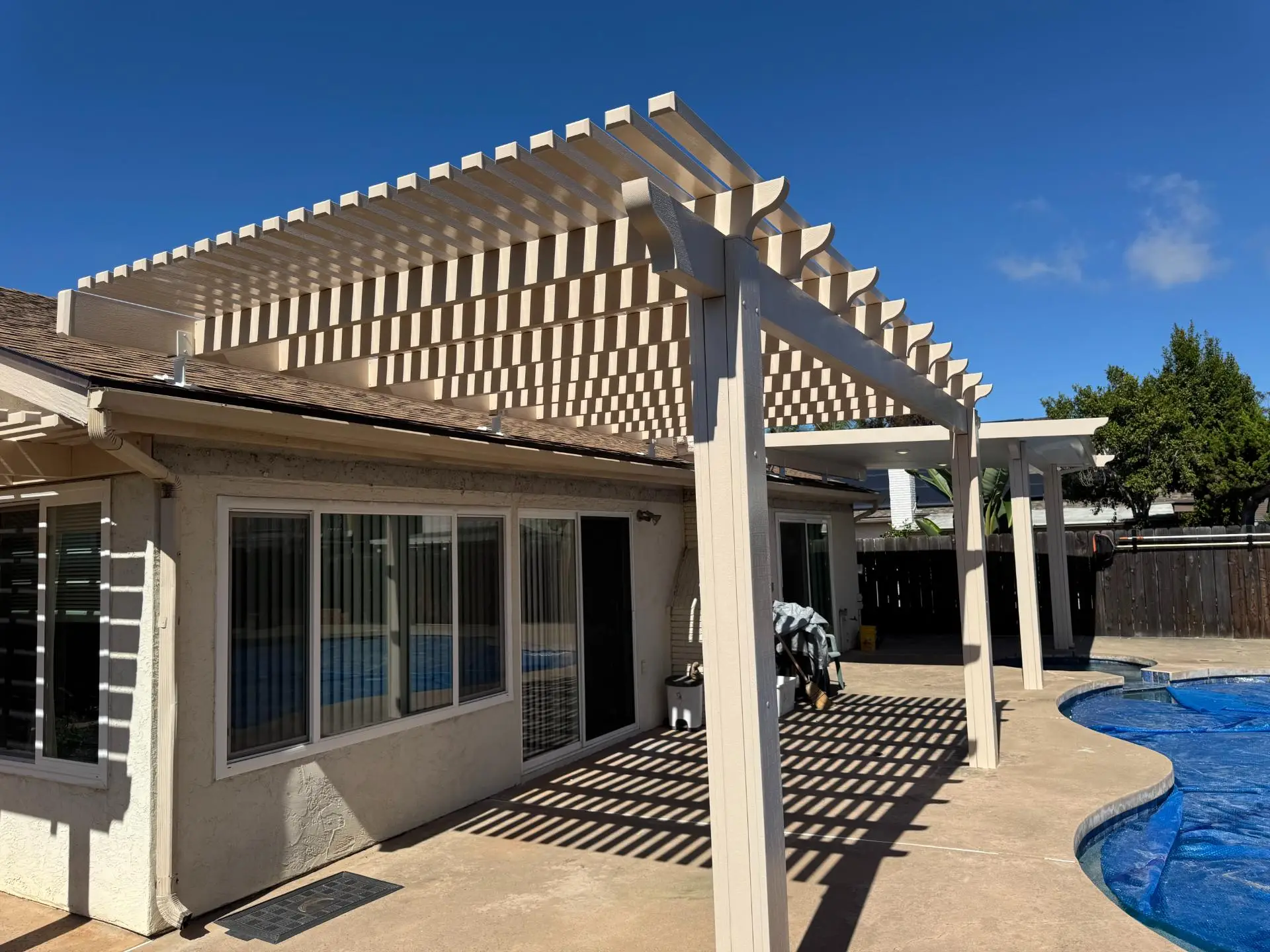 Custom Aluminum Pergolas & Patio Covers in Clairemont Mesa 3