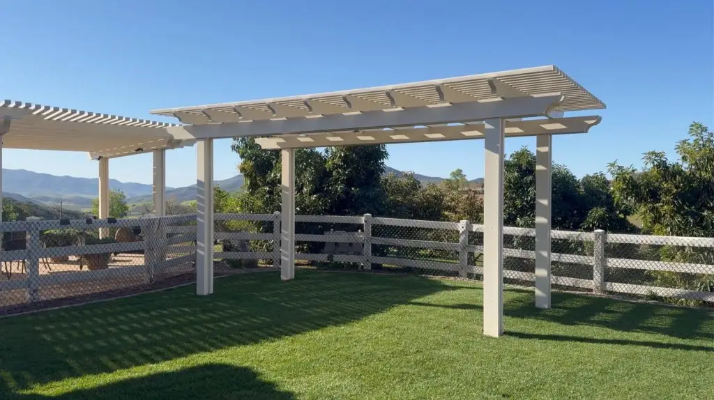 Aluminum Pergola Installation in Jamul, CA 5
