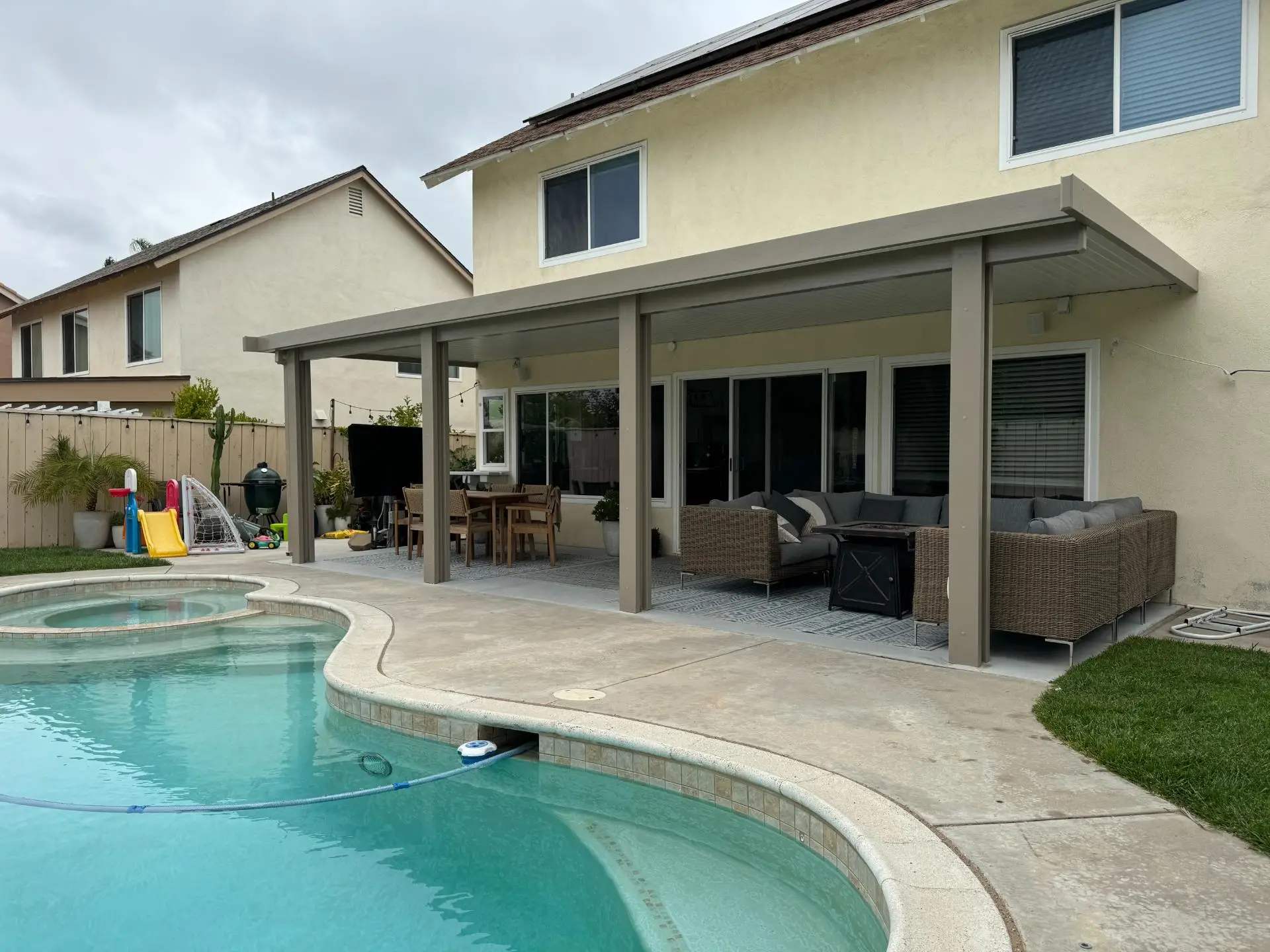 Elitewood Patio Cover Installation in San Diego, CA 1