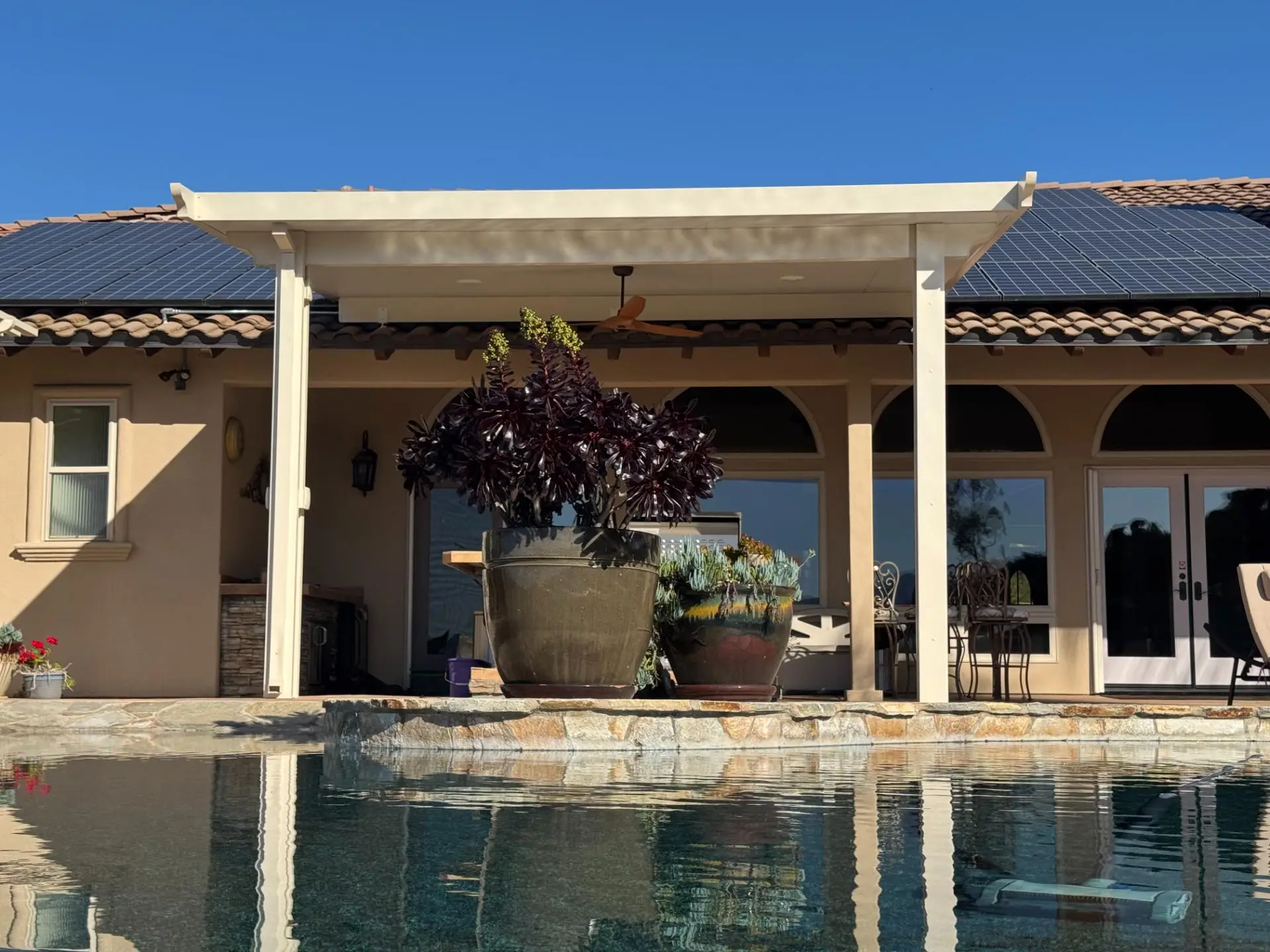 Fire-Resistant Alumawood Patio Cover in Jamul, CA 1