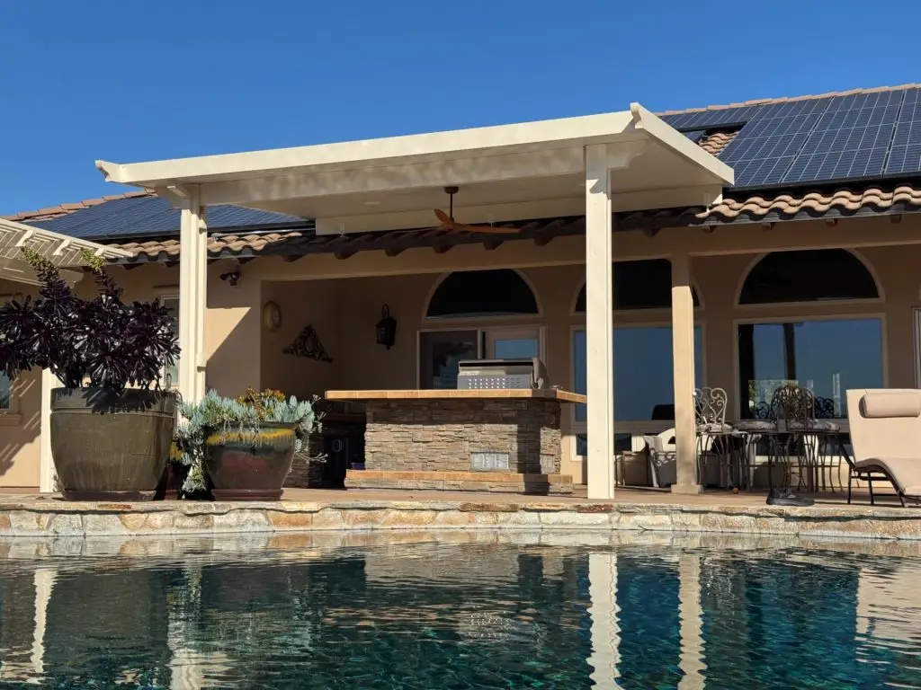 Fire-Resistant Alumawood Patio Cover in Jamul, CA 2