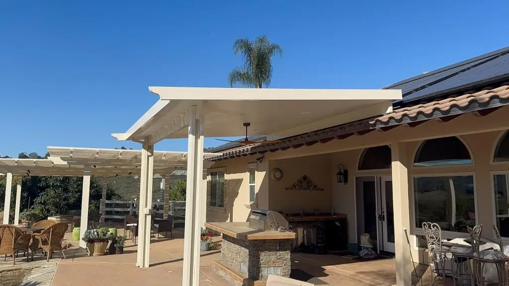 Fire-Resistant Alumawood Patio Cover in Jamul, CA 3
