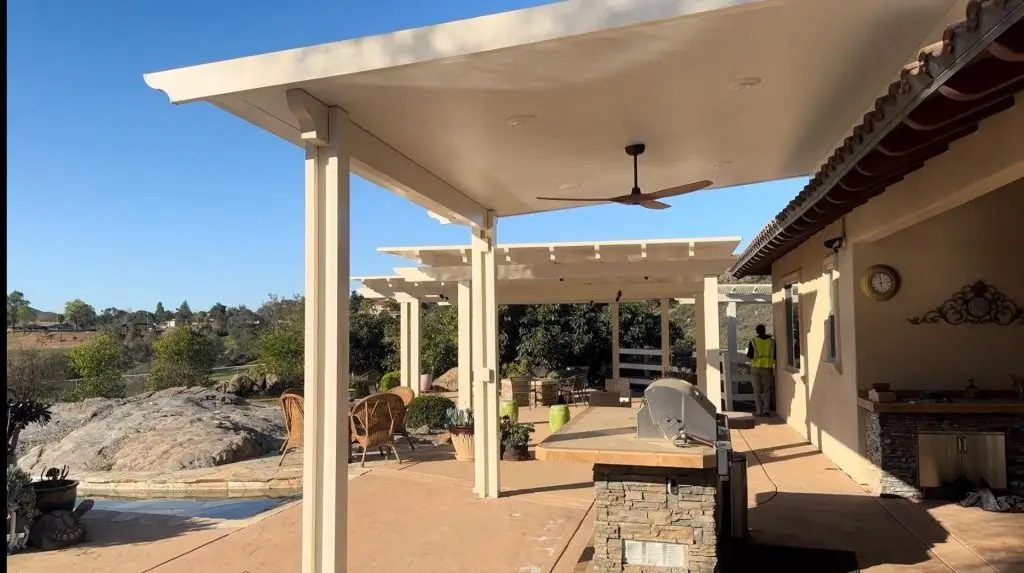 Fire-Resistant Alumawood Patio Cover in Jamul, CA 5