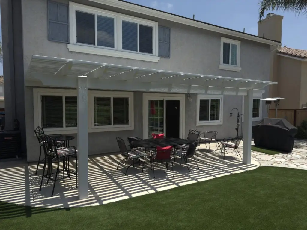 Alumawood Pergola Installation in Chula Vista, CA 2