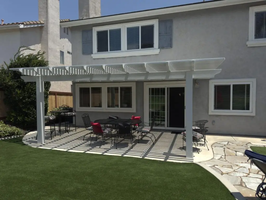 Alumawood Pergola Installation in Chula Vista, CA 3